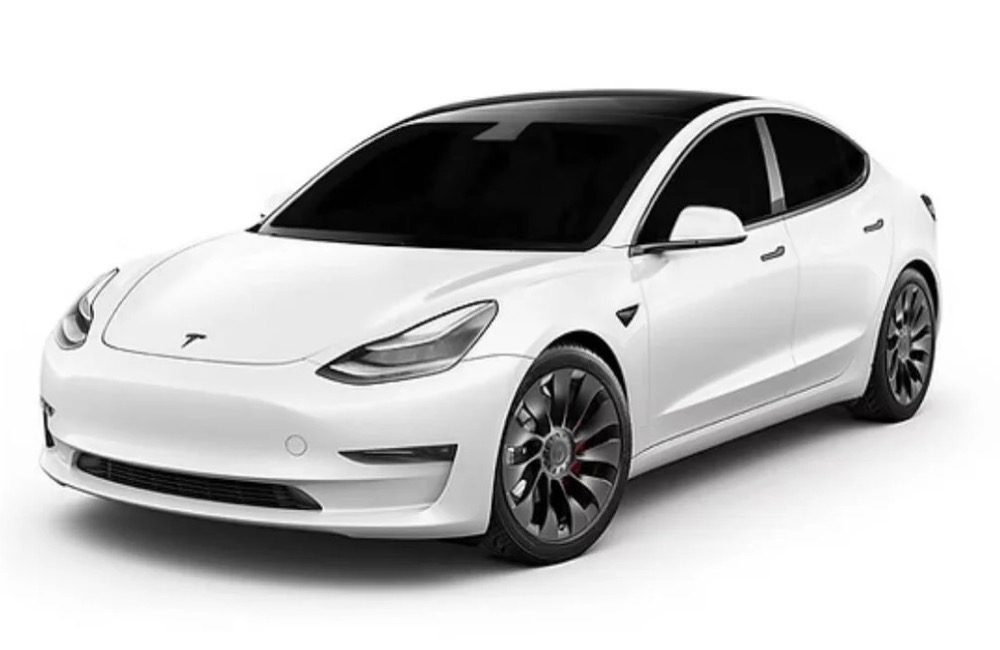 Tesla Model 3 with 5% window tint